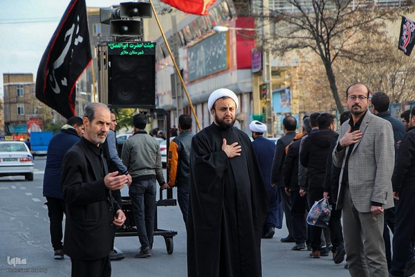 دسته عزاداری روز شهادت حضرت فاطمه زهرا سلام الله علیها شهرستان ملایر