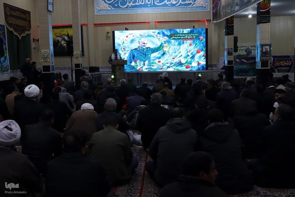 مراسم پنجمین سالگرد شهادت"سردار شهید حاج قاسم سلیمانی" در ملایر