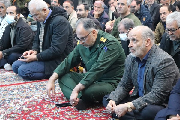 مراسم پنجمین سالگرد شهادت"سردار شهید حاج قاسم سلیمانی" در ملایر