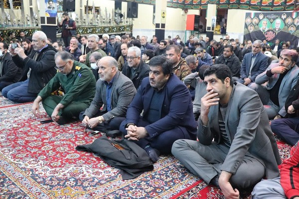 مراسم پنجمین سالگرد شهادت"سردار شهید حاج قاسم سلیمانی" در ملایر