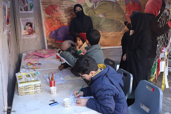 موکب  سرباز زهرا در سالروز شهادت سردار دلها ‎