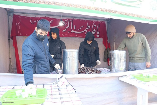 موکب  سرباز زهرا در سالروز شهادت سردار دلها ‎