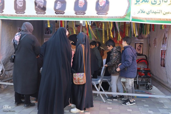 موکب  سرباز زهرا در سالروز شهادت سردار دلها ‎