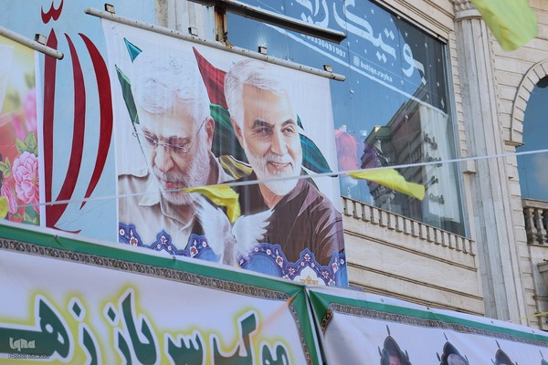 موکب  سرباز زهرا در سالروز شهادت سردار دلها ‎