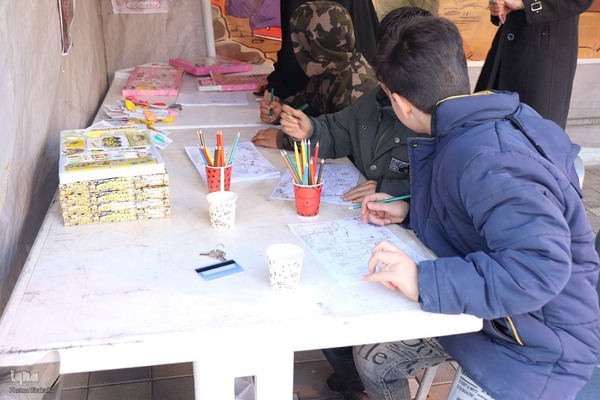 موکب  سرباز زهرا در سالروز شهادت سردار دلها ‎