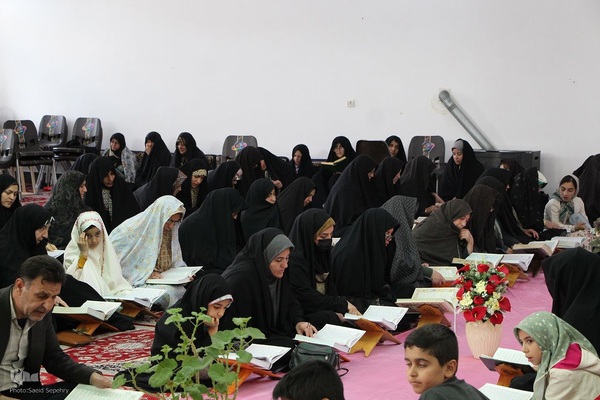 محفل جزءخوانی قرآن در شهر ازندریان ملایر