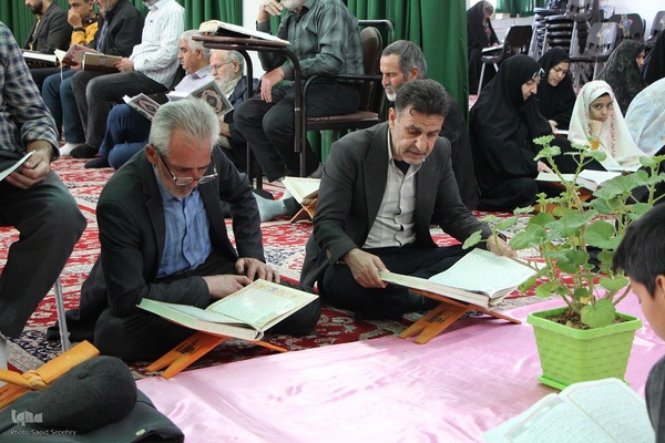 محفل جزءخوانی قرآن در شهر ازندریان ملایر