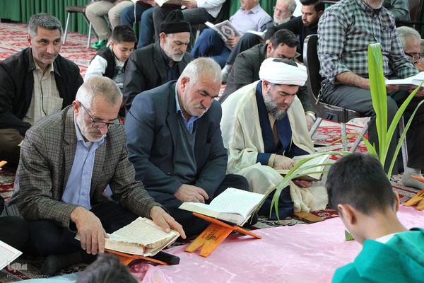 محفل جزءخوانی قرآن در شهر ازندریان ملایر