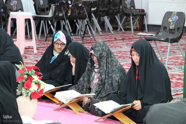 محفل جزءخوانی قرآن در شهر ازندریان ملایر