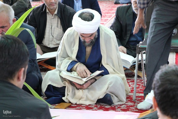 محفل جزءخوانی قرآن در شهر ازندریان ملایر