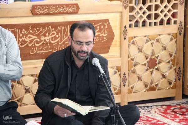 محفل جزءخوانی قرآن در شهر ازندریان ملایر