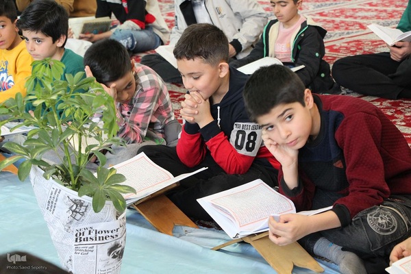 محفل جزءخوانی قرآن در شهر ازندریان ملایر