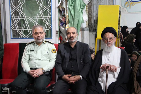 مراسم سالگرد عروج مرد میدان خدمت در ملایر