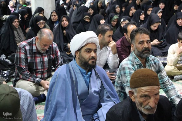 مراسم سالگرد عروج مرد میدان خدمت در ملایر