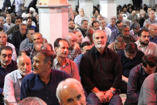 مراسم سالگرد عروج مرد میدان خدمت در ملایر