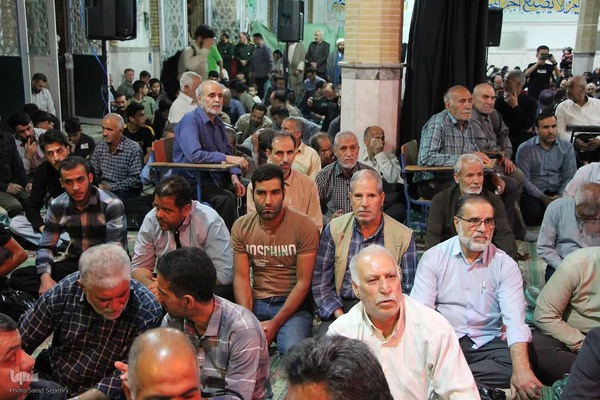مراسم سالگرد عروج مرد میدان خدمت در ملایر