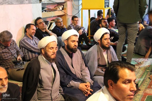 مراسم سالگرد عروج مرد میدان خدمت در ملایر