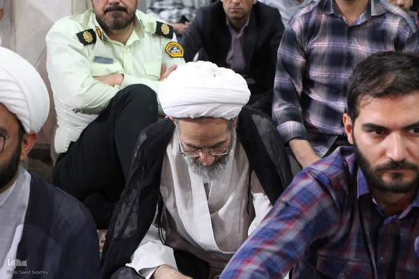 مراسم سالگرد عروج مرد میدان خدمت در ملایر