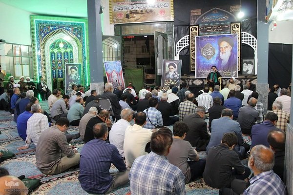 مراسم سی و ششمین سالگرد ارتحال امام خمینی رحمت الله در ملایر