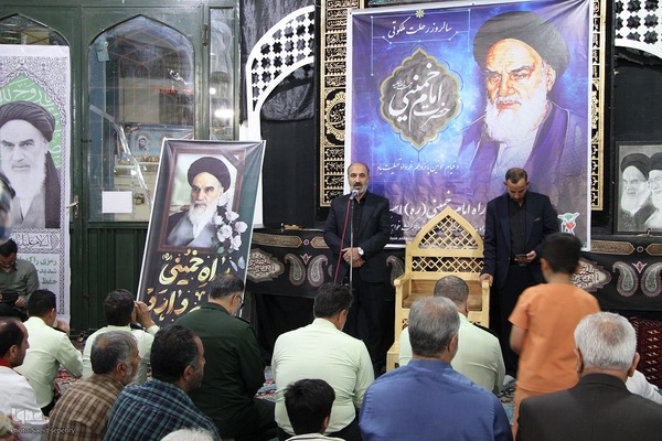 مراسم سی و ششمین سالگرد ارتحال امام خمینی رحمت الله در ملایر