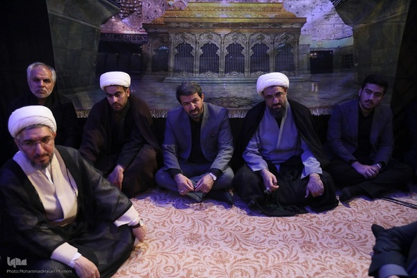 مراسم وداع با پیکر شهید سپهبد علی شادمانی در همدان‎