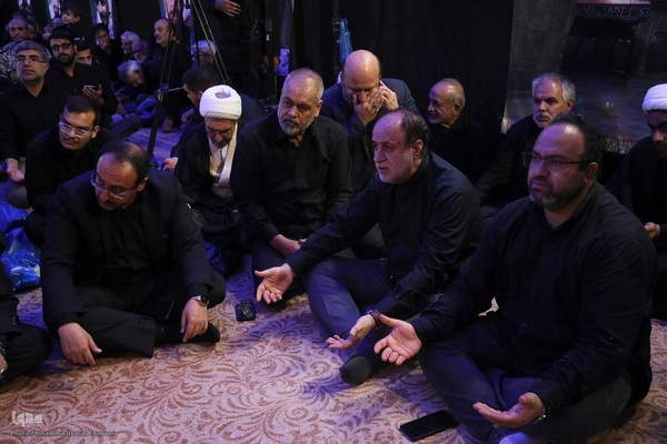 مراسم وداع با پیکر شهید سپهبد علی شادمانی در همدان‎