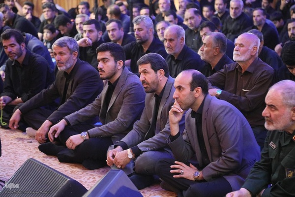 مراسم وداع با پیکر شهید سپهبد علی شادمانی در همدان‎