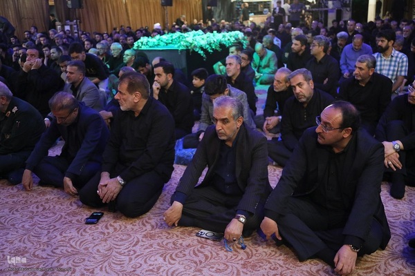 مراسم وداع با پیکر شهید سپهبد علی شادمانی در همدان‎