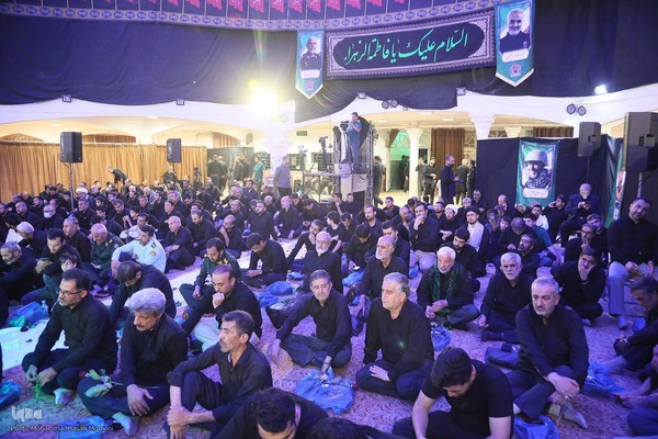 مراسم وداع با پیکر شهید سپهبد علی شادمانی در همدان‎