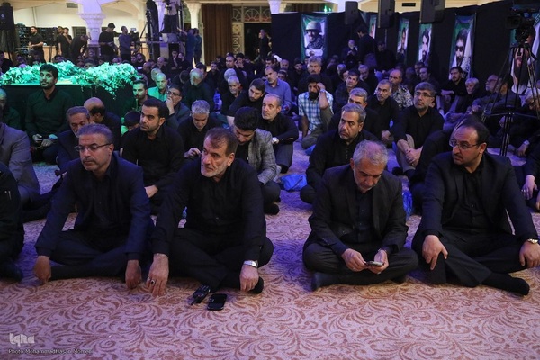 مراسم وداع با پیکر شهید سپهبد علی شادمانی در همدان‎