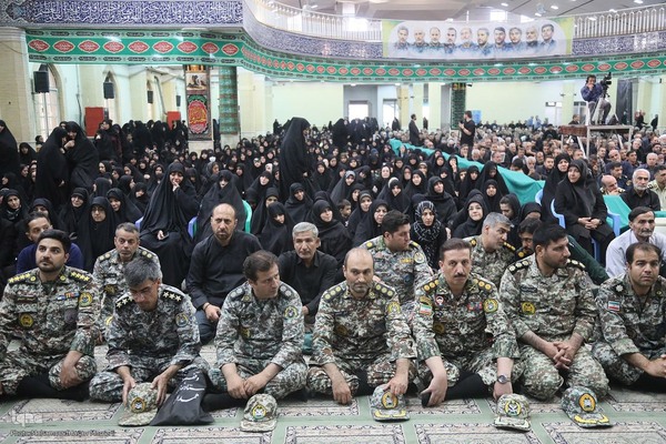 گرامیداشت سردار علی شادمانی و ۳۶ شهید حمله رژیم صهیونیستی‎