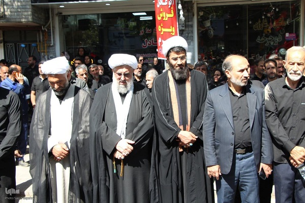 تشییع پیکر مطهر شهید مدافع وطن ستوان دوم هومن غیاثوند در ملایر