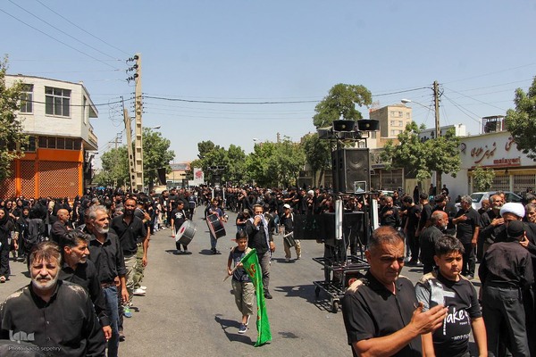 مراسم عزاداری روز عاشورا در ملایر