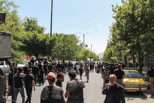 مراسم عزاداری روز عاشورا در ملایر