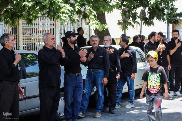 مراسم عزاداری روز عاشورا در ملایر