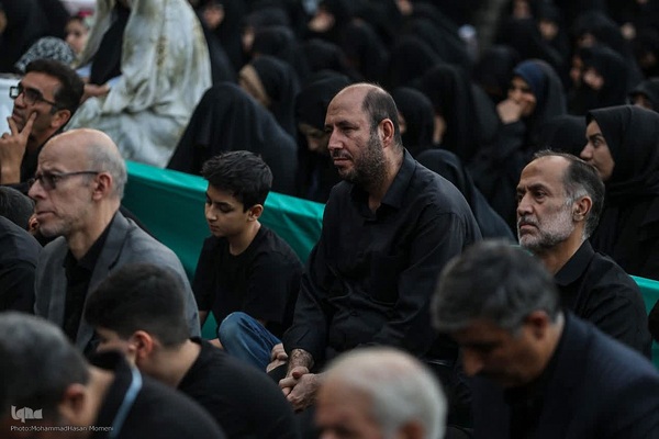 مراسم زیارت عاشورا در همدان‎