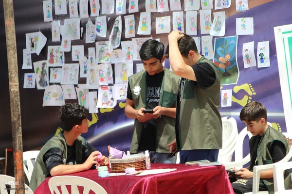 فعالیت مواکب اربعین در ملایر