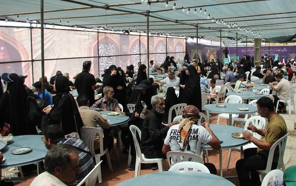 فعالیت مواکب اربعین در ملایر