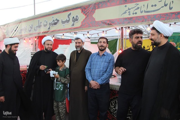 فعالیت مواکب اربعین در ملایر