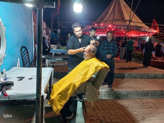 فعالیت مواکب اربعین در ملایر