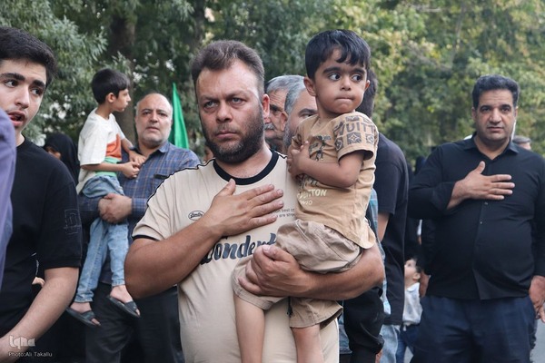 مراسم پیاده‌روی جاماندگان اربعین حسینی در ملایر ‎