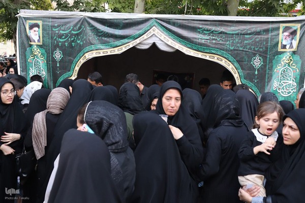 مراسم پیاده‌روی جاماندگان اربعین حسینی در ملایر ‎