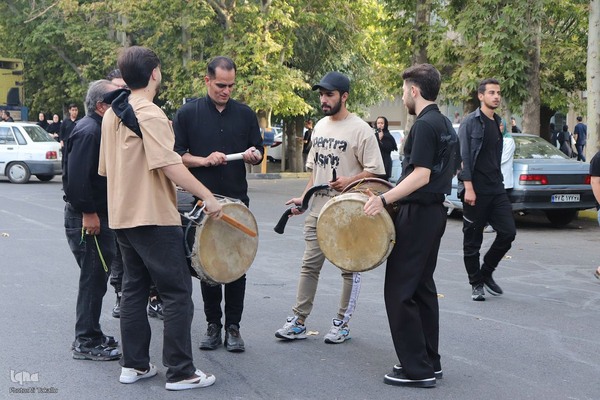 مراسم پیاده‌روی جاماندگان اربعین حسینی در ملایر ‎