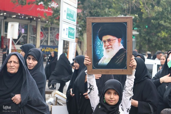 مراسم پیاده‌روی جاماندگان اربعین حسینی در ملایر ‎