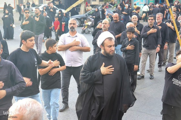 مراسم پیاده‌روی جاماندگان اربعین حسینی در ملایر ‎