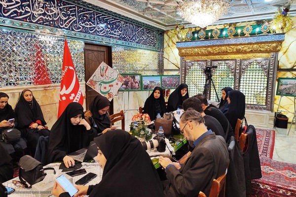 نشست خبری فرمانده سپاه انصارالحسین(ع) همدان