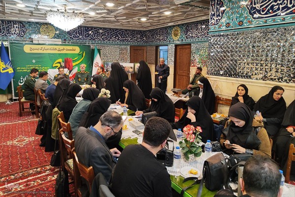 نشست خبری فرمانده سپاه انصارالحسین(ع) همدان