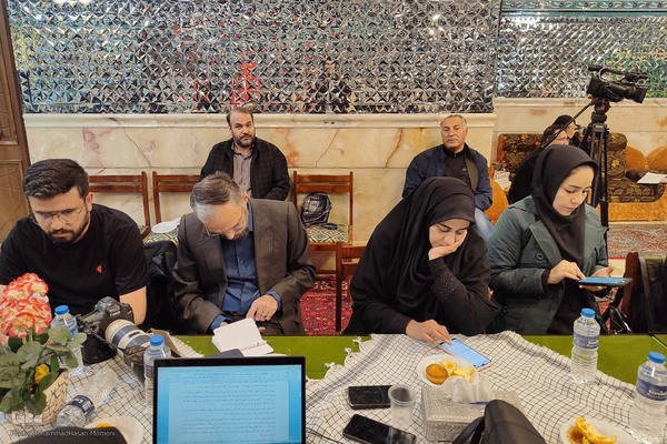 نشست خبری فرمانده سپاه انصارالحسین(ع) همدان