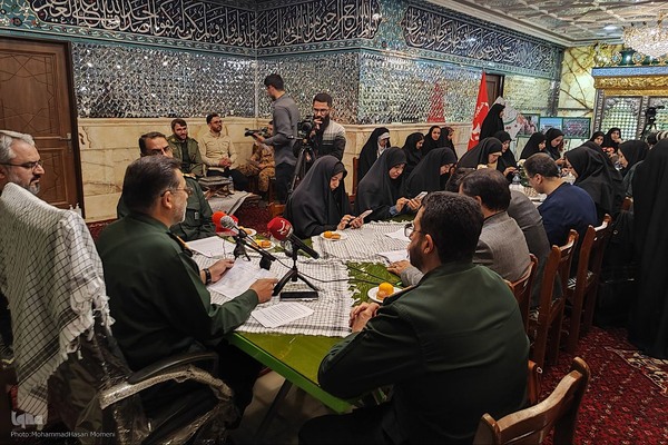 نشست خبری فرمانده سپاه انصارالحسین(ع) همدان