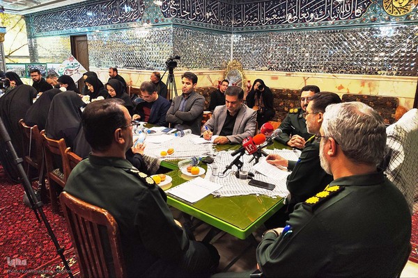 نشست خبری فرمانده سپاه انصارالحسین(ع) همدان